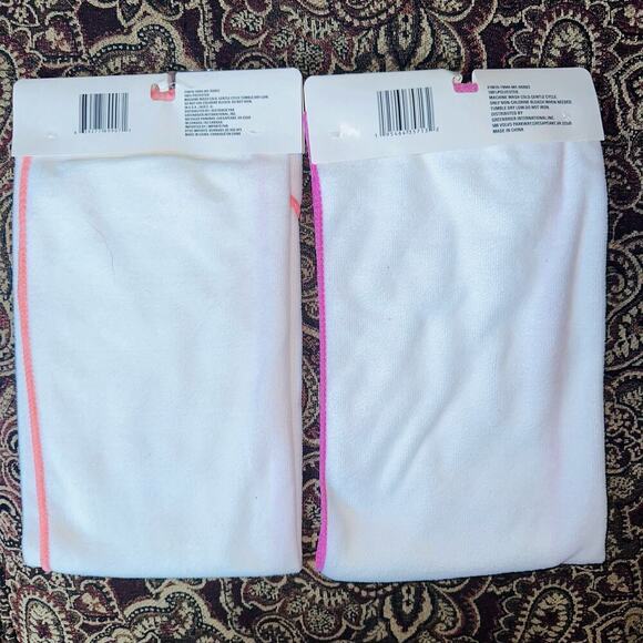 NIP Angel Of Mine Baby / Infant Hooded Towel Unicorn Design Bundle Of 2 - Picture 5 of 5